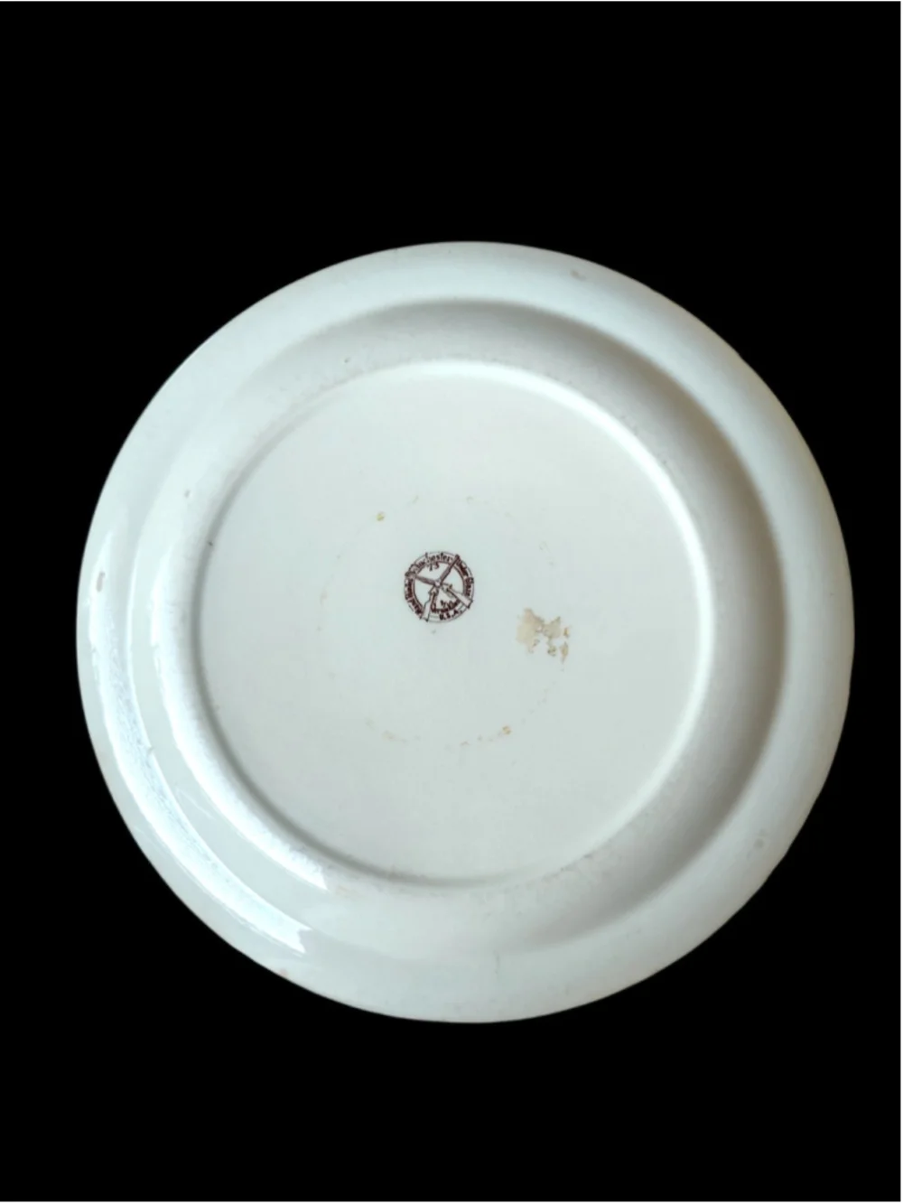 Vernon Kilns Frontier Days Dinner Plate Winchester 73 1950s Hand Painted 10 1/4”
